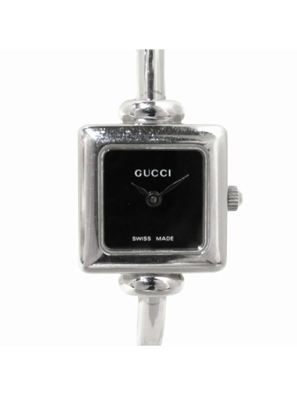 Gucci Watch SS Quartz Black Dial